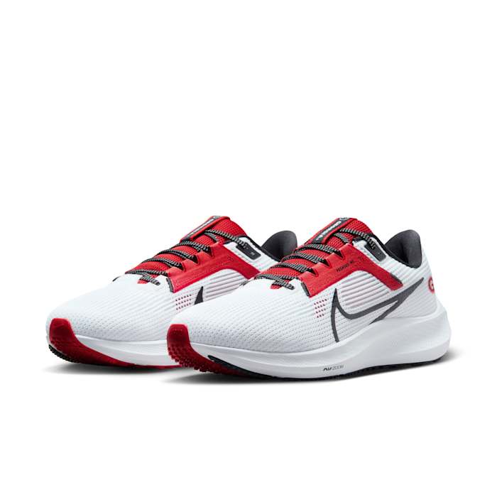 Georgia Bulldogs White NCAA Zoom Pegasus 40 - $139.99